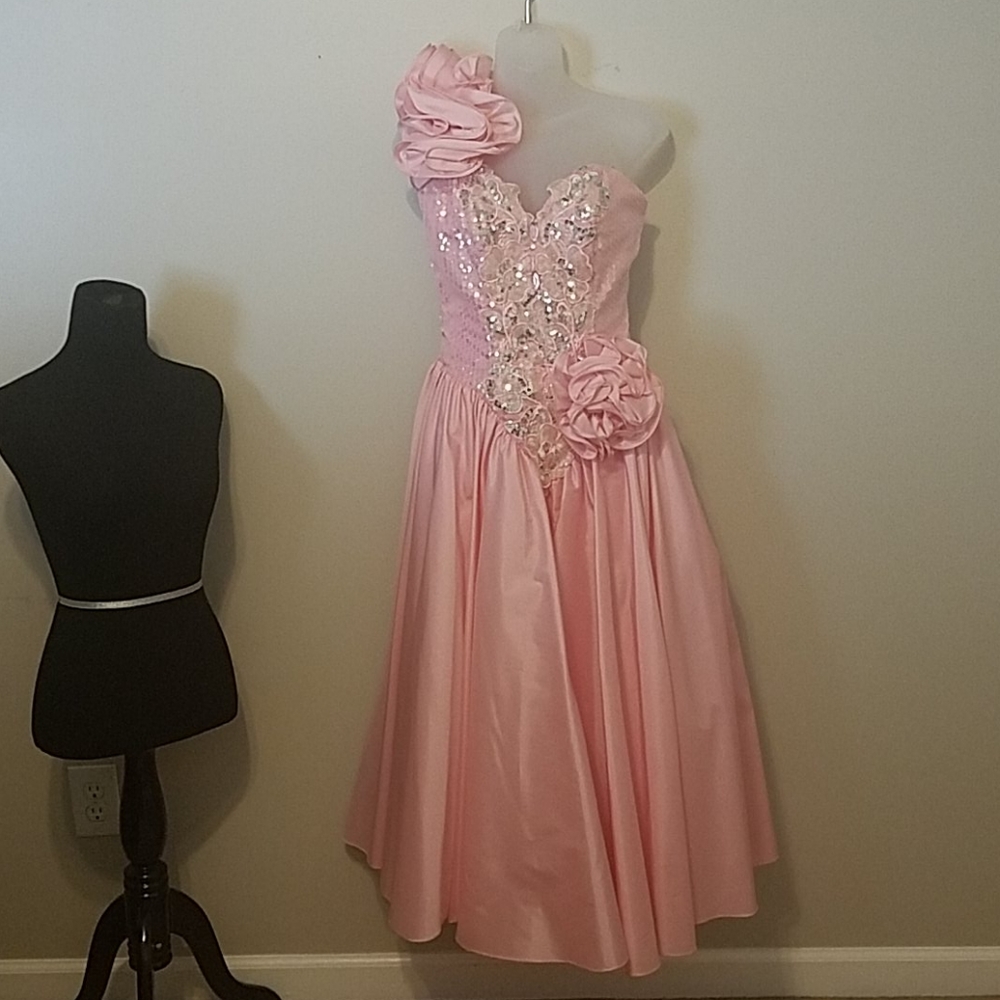 Alyce Designs 1980s Prom Dress